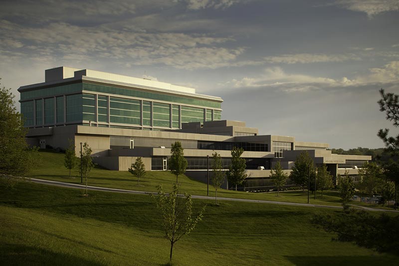 Image of large building on campus