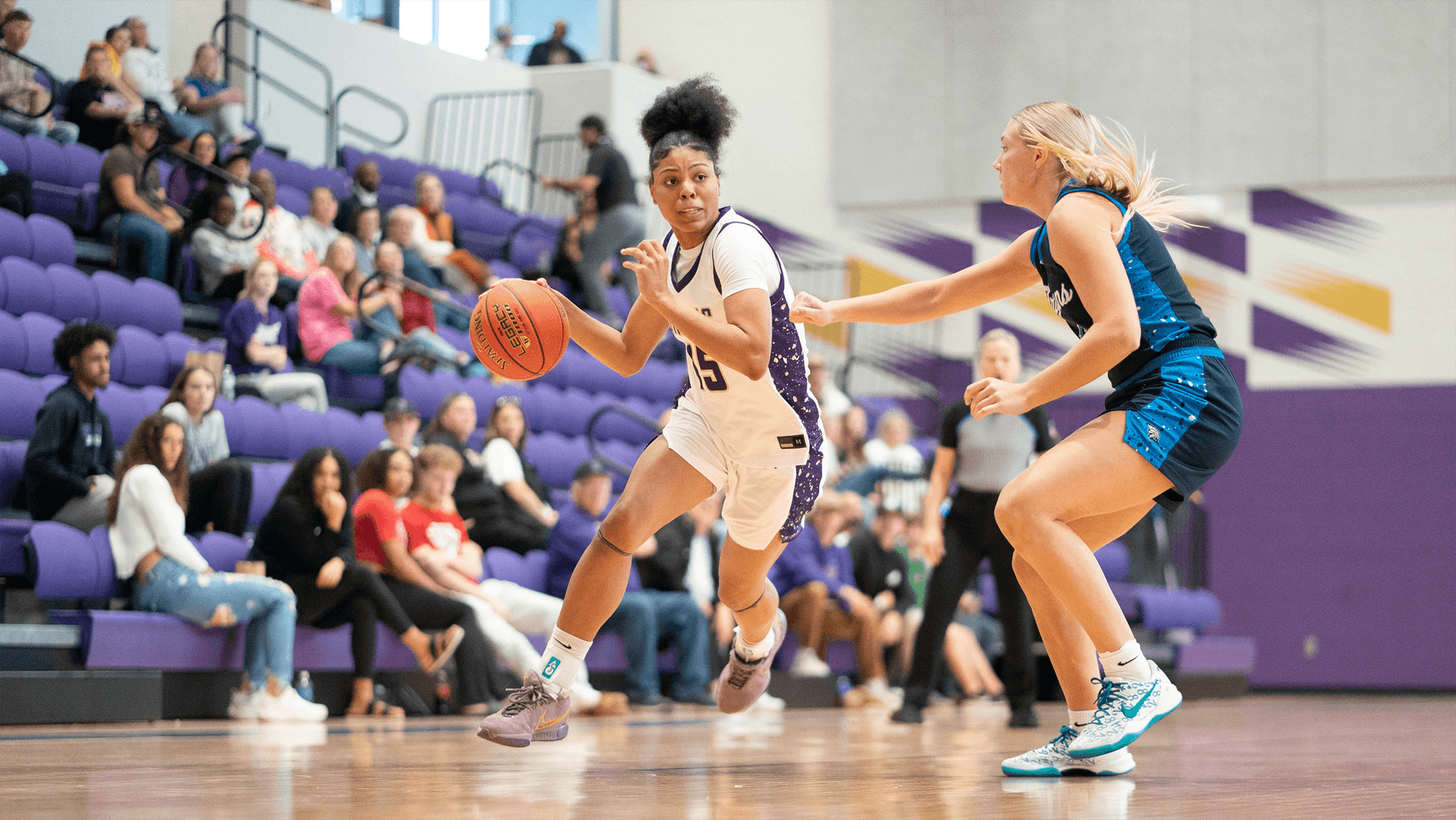 womens basketball action