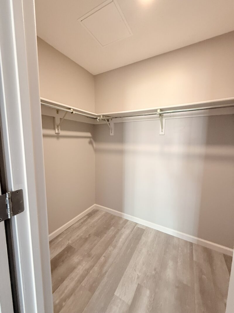 Betz Road Two Bedroom Primary Closet